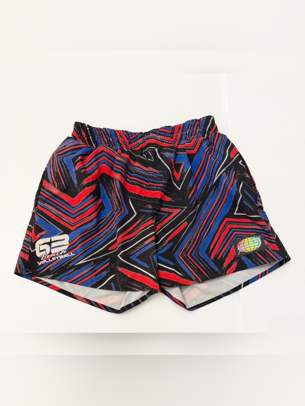 Slunks Lined Retro Athletic Beach Shorts
Size: Medium